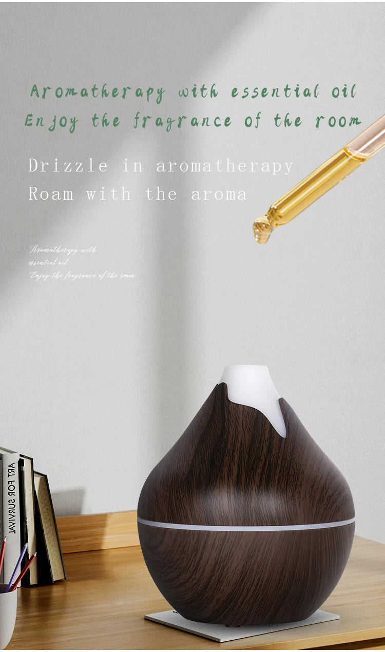 Aromatherapy Essential Oil Diffuser with Remote Control